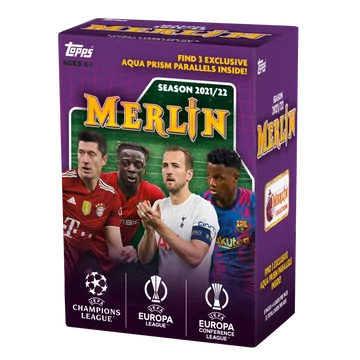 2021-22 TOPPS Merlin UEFA Champions League Soccer Blaster Box