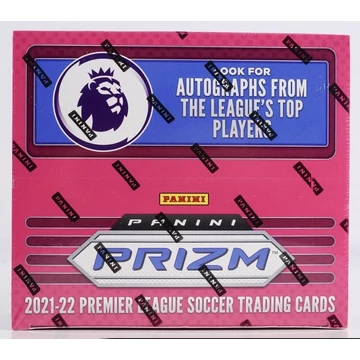 2021-22 PANINI Prizm Premier League EPL Soccer Retail Box