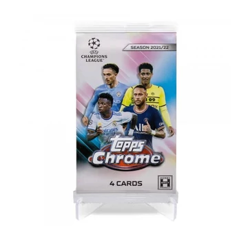 2021-22 TOPPS UEFA Champions League Chrome Soccer Hobby Lite Box csomag