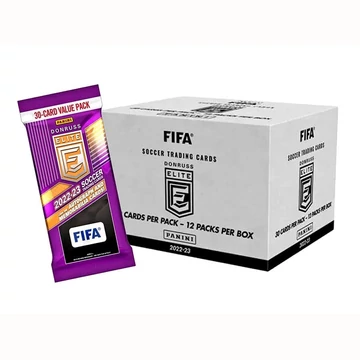 2022-23 PANINI Donruss Elite FIFA Soccer Fat Pack Box