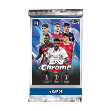 2022-23 TOPPS UEFA Champions League Chrome Soccer Hobby Lite Box csomag