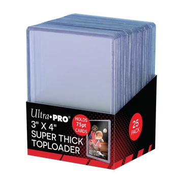 Ultra-PRO Toploader 3&quot;x4&quot; 75pt