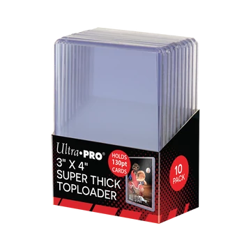 Ultra-PRO Toploader 3&quot;x4&quot; 130pt