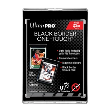 Ultra-PRO ONE-TOUCH 23pt UV Balck Border Magnetic Holder