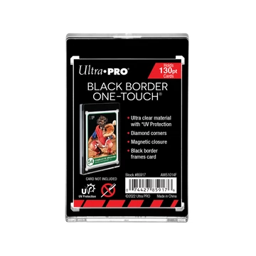 Ultra-PRO ONE-TOUCH 130pt UV Black Border Magnetic Holder