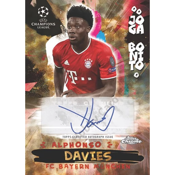 2020-21 TOPPS Chrome UEFA Champions League Soccer Hobby Box