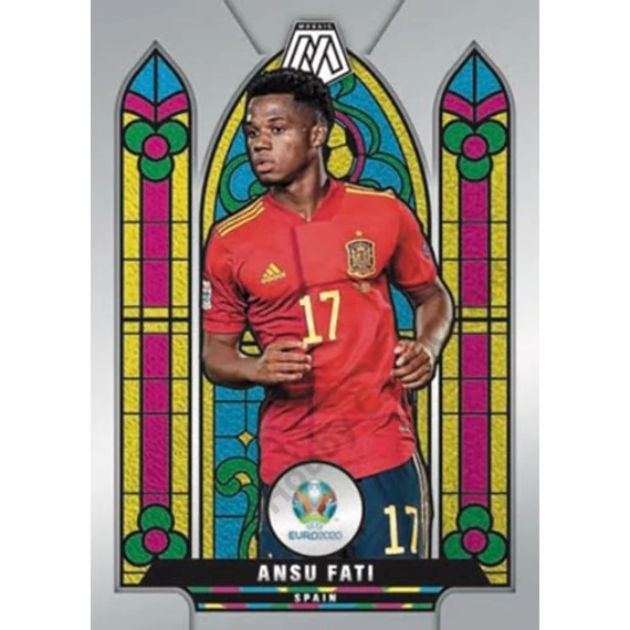 2020-21 PANINI Mosaic EURO Soccer Hybrid H2 Box