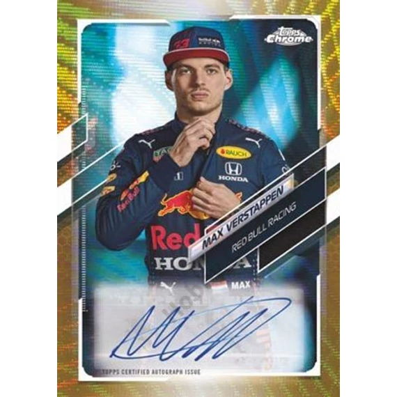 2021-22 TOPPS Chrome Formula 1 Hobby Lite Box