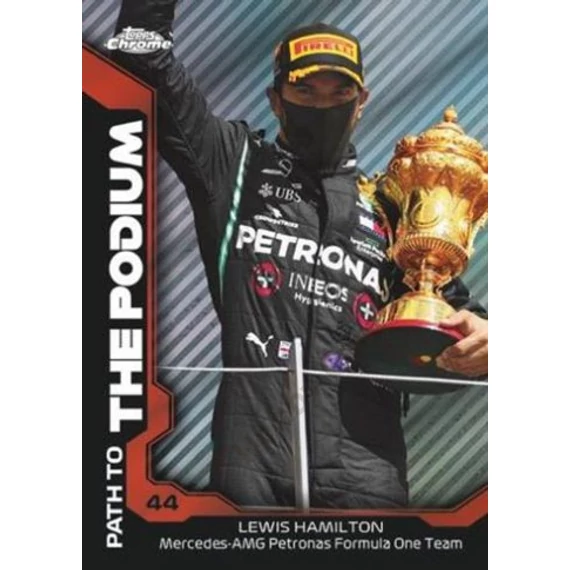 2021-22 TOPPS Chrome Formula 1 Hobby Lite Box