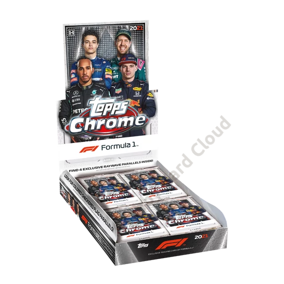 2021-22 TOPPS Chrome Formula 1 Hobby Lite Box