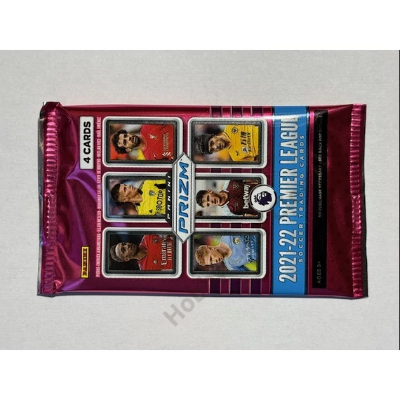 2021-22 PANINI Prizm Premier League EPL Soccer Retail Box csomag