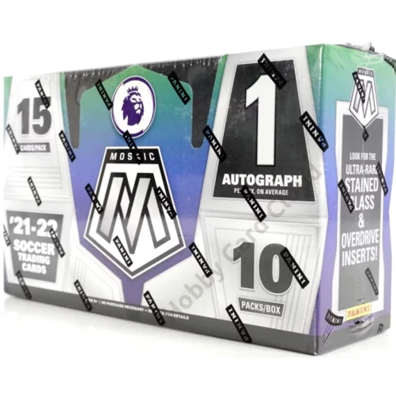 2021-22 PANINI Mosaic Premier League EPL Soccer Hobby Box