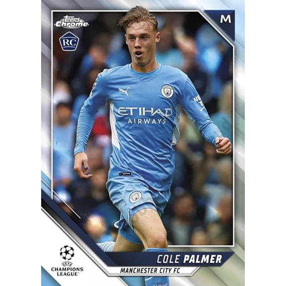 2021-22 TOPPS UEFA Champions League Chrome Soccer Hobby Lite Box csomag