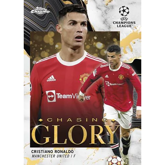 2021-22 TOPPS UEFA Champions League Chrome Soccer Hobby Lite Box csomag