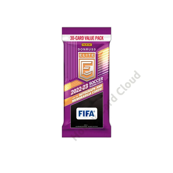 2022-23 PANINI Donruss Elite FIFA Soccer Fat Pack Box csomag