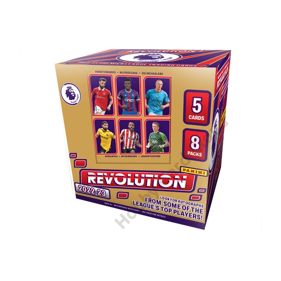 2022-23 PANINI Revolution Premier League Soccer Hobby Box