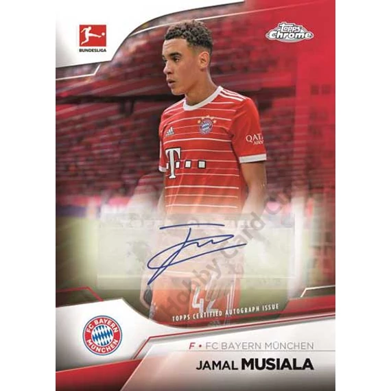 2022-23 TOPPS Chrome Bundesliga Soccer Hobby Box csomag