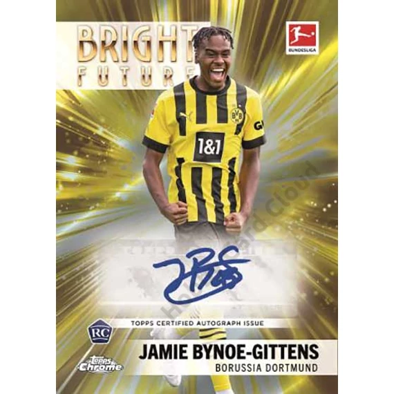 2022-23 TOPPS Chrome Bundesliga Soccer Hobby Box csomag