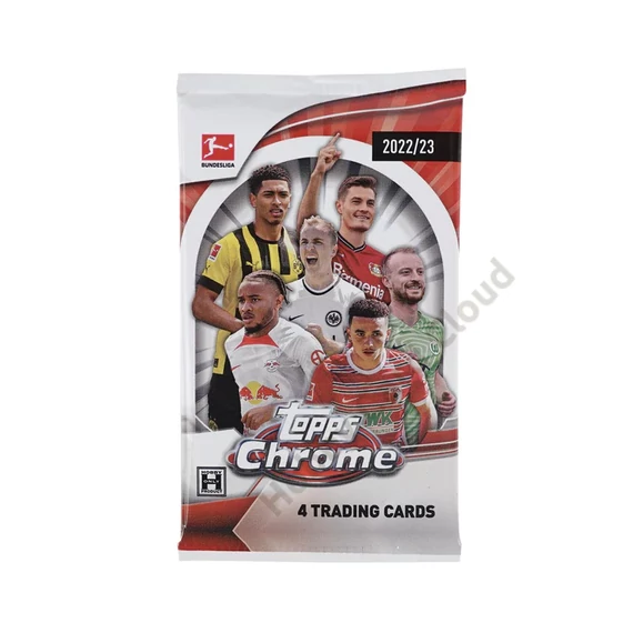 2022-23 TOPPS Chrome Bundesliga Soccer Hobby Box csomag