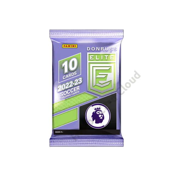 2022-23 PANINI Donruss Elite Premier League EPL Soccer Retail Box csomag