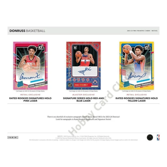 2023-24 PANINI Donruss Basketball Blaster Box
