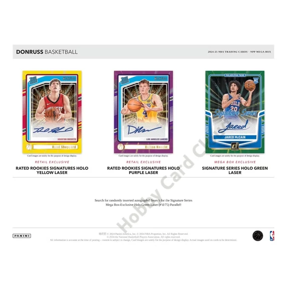 2024-25 PANINI Donruss Basketball Mega Box
