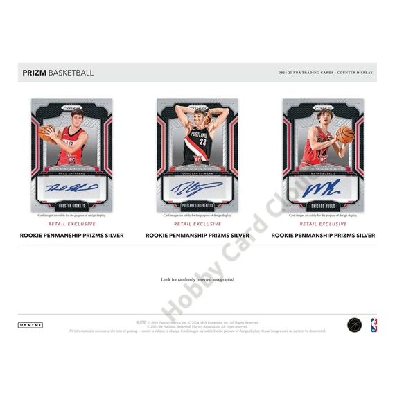 2024-25 PANINI Prizm Basketball Retail Box csomag