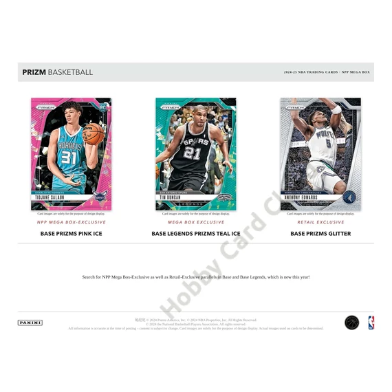 2024-25 PANINI Prizm Basketball Mega Box