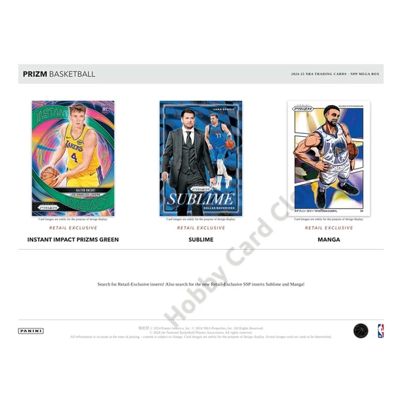 2024-25 PANINI Prizm Basketball Mega Box