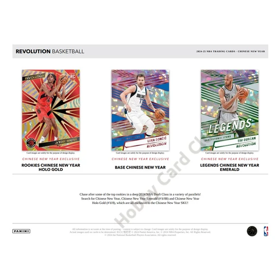 2024-25 PANINI Revolution Basketball Chinese New Year Hobby Box