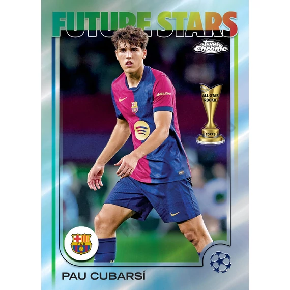 2024-25 TOPPS Chrome UEFA Club Competitions Soccer Hobby