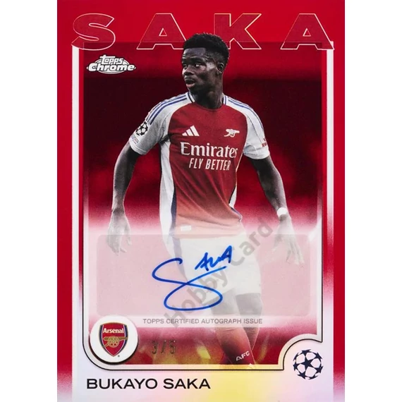 2024-25 TOPPS Chrome UEFA Club Competitions Soccer Hobby