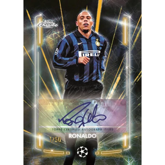 2024-25 TOPPS Chrome UEFA Club Competitions Soccer Hobby