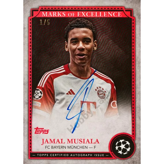 2024-25 TOPPS Chrome UEFA Club Competitions Soccer Hobby