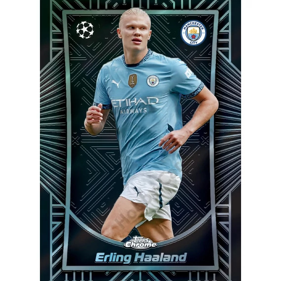 2024-25 TOPPS Chrome UEFA Club Competitions Soccer Hobby