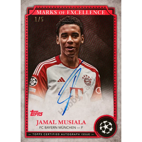 2024-25 TOPPS Chrome UEFA Club Competitions Soccer Hobby