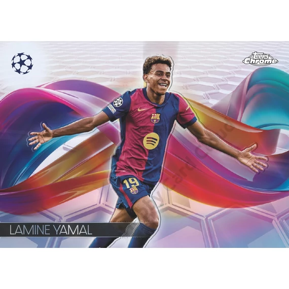 2024-25 TOPPS Chrome UEFA Club Competitions Soccer Hobby