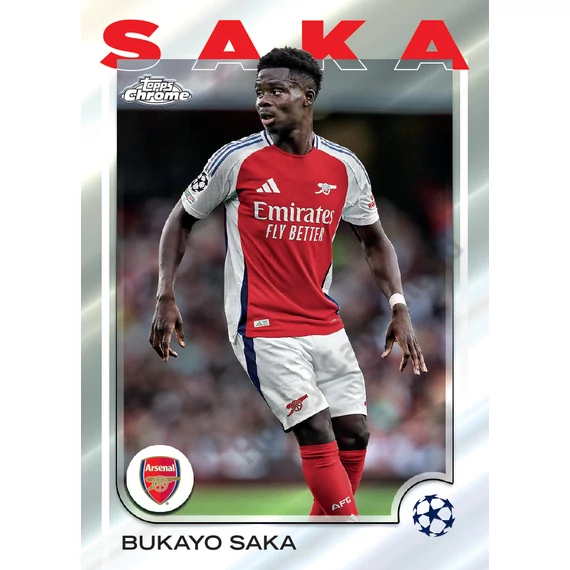 2024-25 TOPPS Chrome UEFA Club Competitions Soccer Hobby