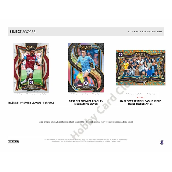 2024-25 PANINI Select Premier League EPL Soccer Hobby Box