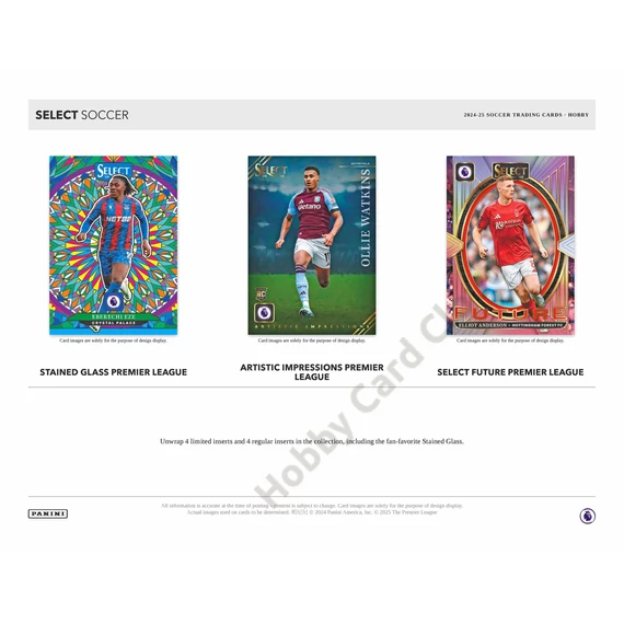 2024-25 PANINI Select Premier League EPL Soccer Hobby Box
