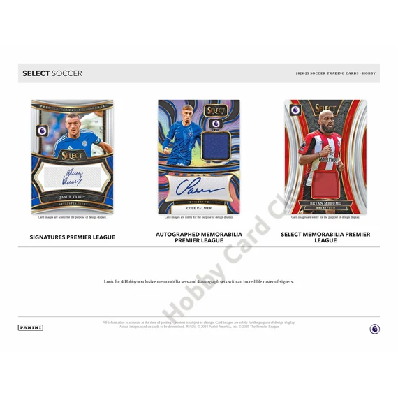 2024-25 PANINI Select Premier League EPL Soccer Hobby Box