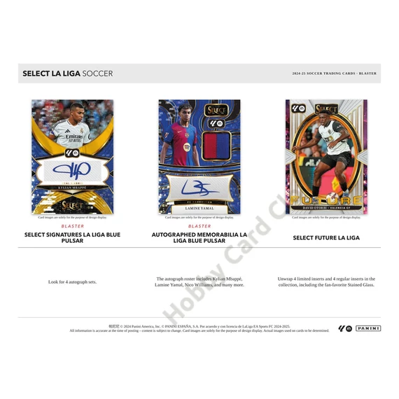 2024-25 PANINI Select LaLiga Soccer Blaster Box