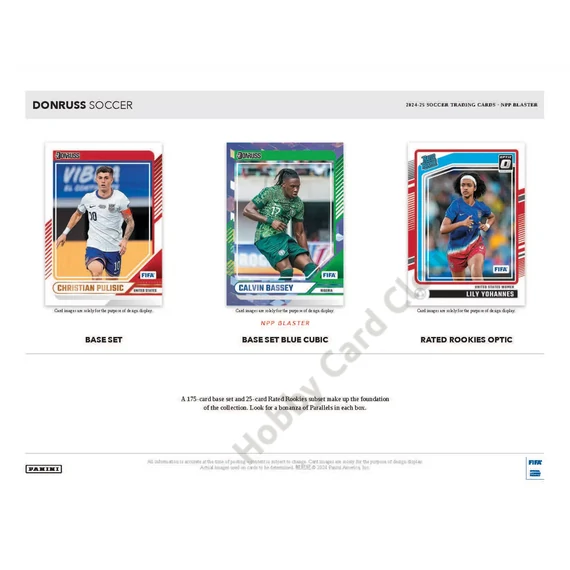 2024-25 PANINI Donruss Soccer Blaster Box csomag