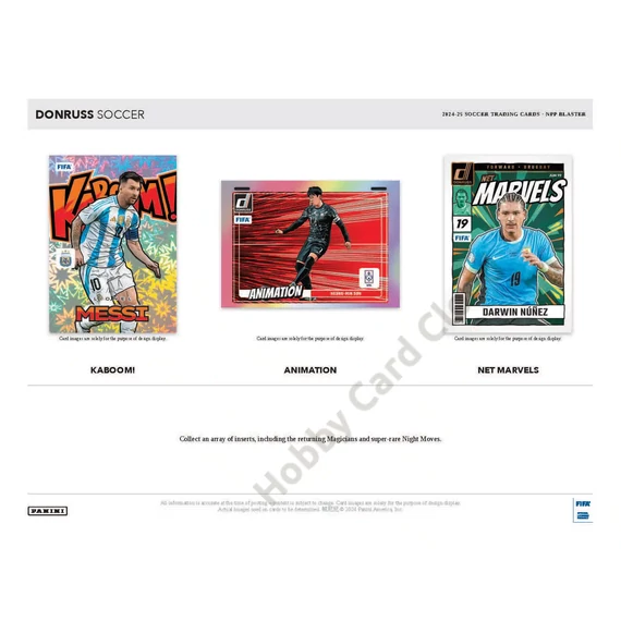 2024-25 PANINI Donruss Soccer Blaster Box csomag