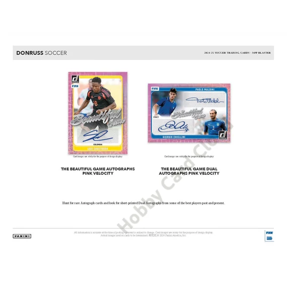 2024-25 PANINI Donruss Soccer Blaster Box csomag