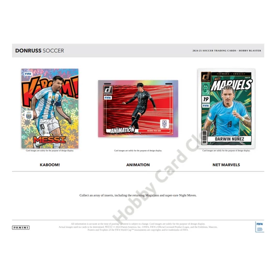 2024-25 PANINI Donruss Soccer Hobby Blaster Box