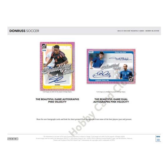 2024-25 PANINI Donruss Soccer Hobby Blaster Box