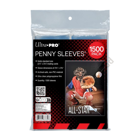 Ultra-PRO Penny Sleeves Standard Retail 1500db