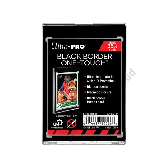 Ultra-PRO ONE-TOUCH 35pt UV Black Border Magnetic Holder
